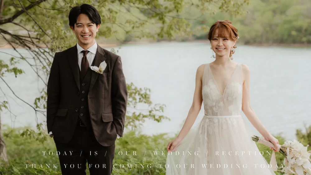 プロフィールムービーを安いお手頃価格で作成依頼│結婚式ムービー作成WISH│年間2000組以上のご夫婦が利用