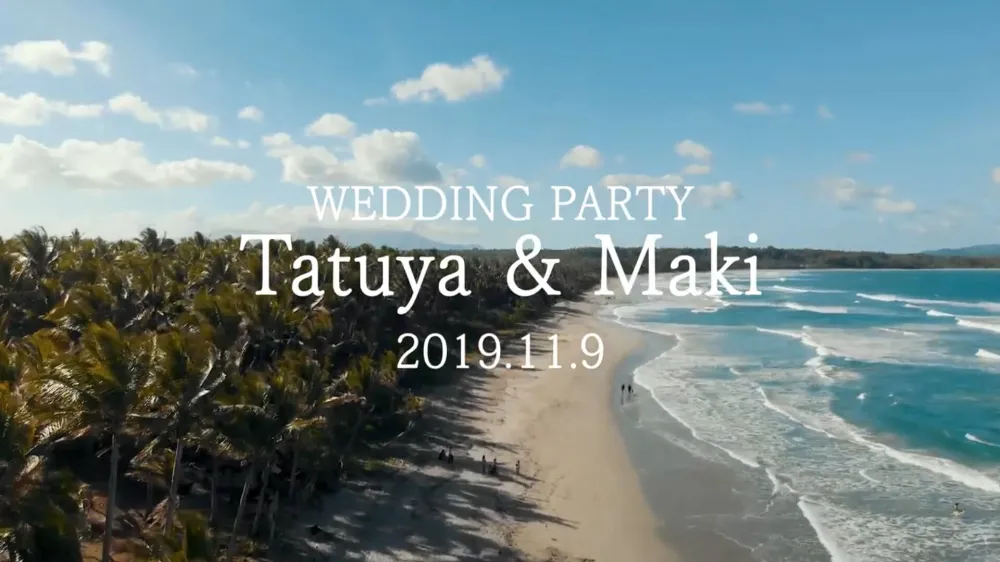 結婚式ムービーオープニングムービーmarry